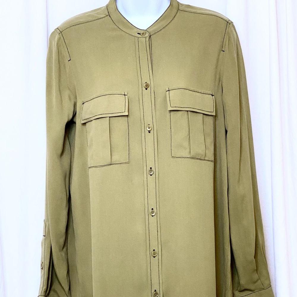 BCBGMaxAzria Agave Shirt Dress